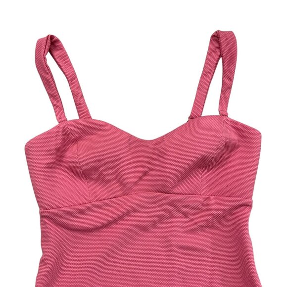 Cossie Co Laura One Piece Swimsuit Pink Size 2 US 6 Bubblegum Barbie Beach Pool - Picture 3 of 8